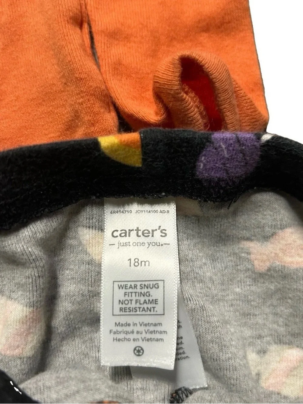Toddler Girl Pajamas Halloween Dinosaurs Size 12-18 Months